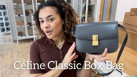 celine box 测评|Celine classic box科普.